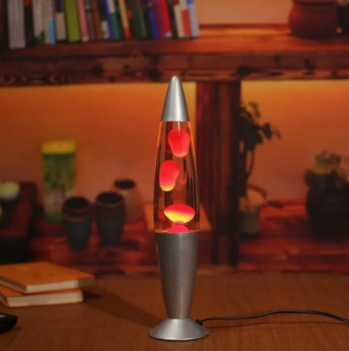 Lámpara de Lava Retro Vibes • Iluminación Ambiental y Relajante