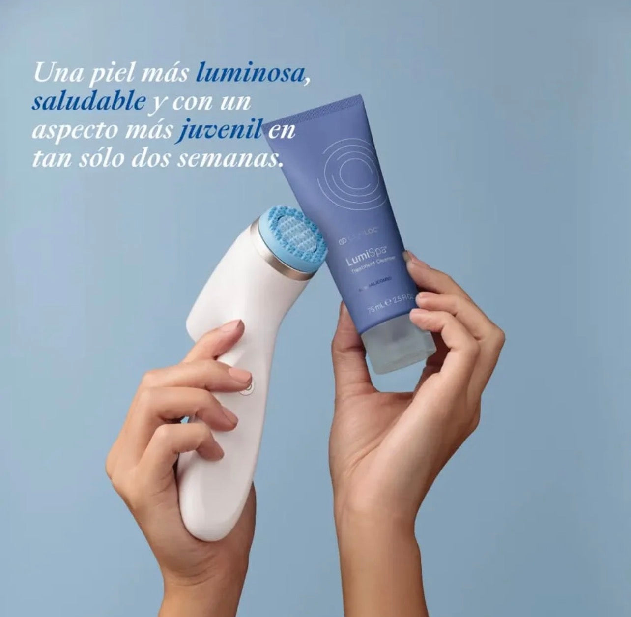 Gel Limpiador Facial Nu Skin LumiSpa Treatment Cleanser 75ml Para Piel Normal/Mixta