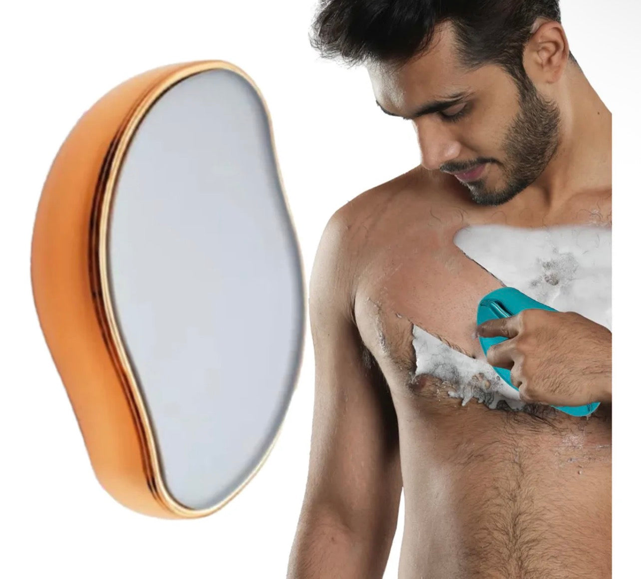 Depiladora de Cristal Nano - Indolora y Exfoliante - Piel Suave