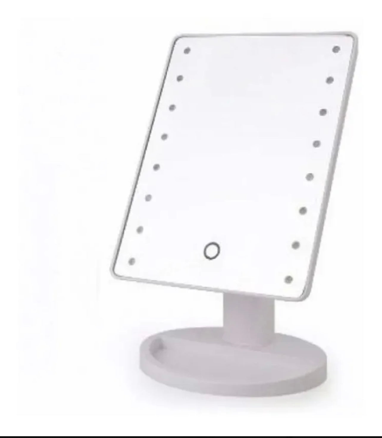 Espejo del Maquillaje Cuadrada LED 360°