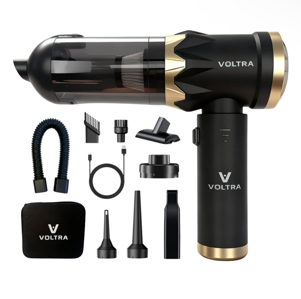 Voltra® 3 en 1: La Aspiradora de Mano Profesional de Alta Potencia