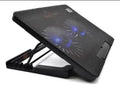 Base Cooler para Notebook hasta 17” con 2 Ventiladores USB y Soporte Ajustable