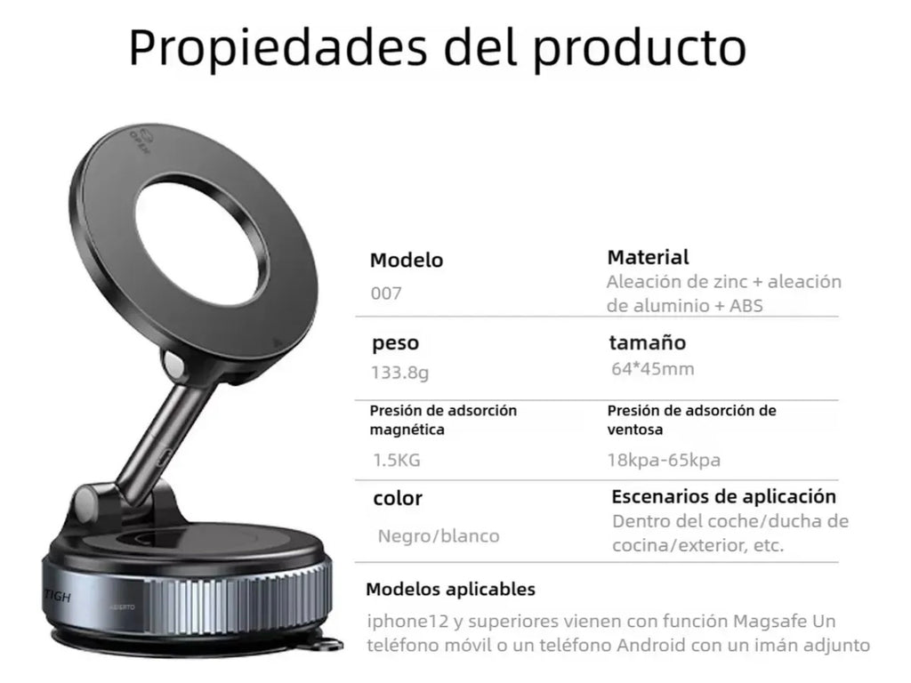 Soporte Magnético Rotación 360