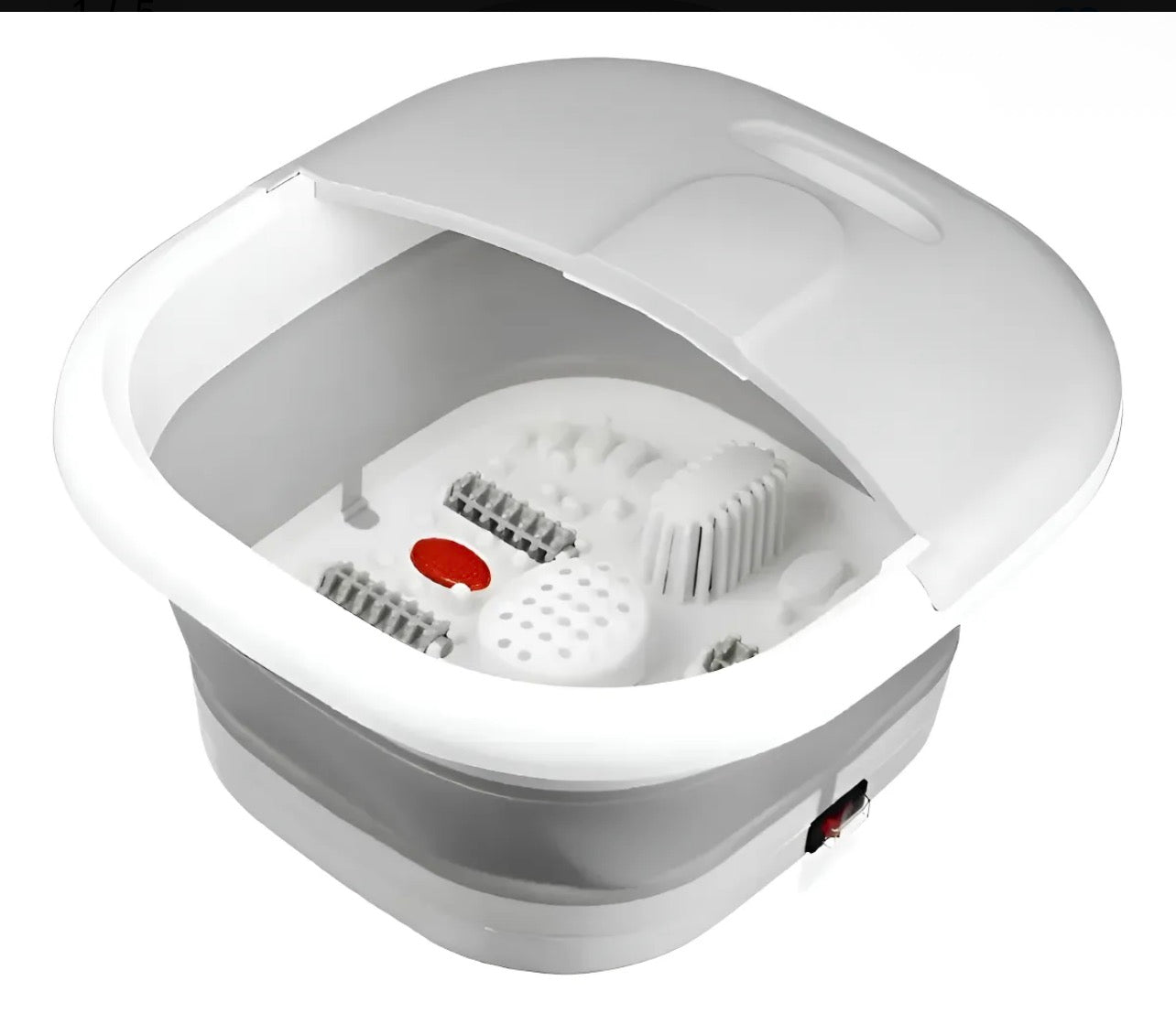 Spa para Pies Hidromasaje Plegable – Calor, Burbujas y Masaje (Ideal Relajación)