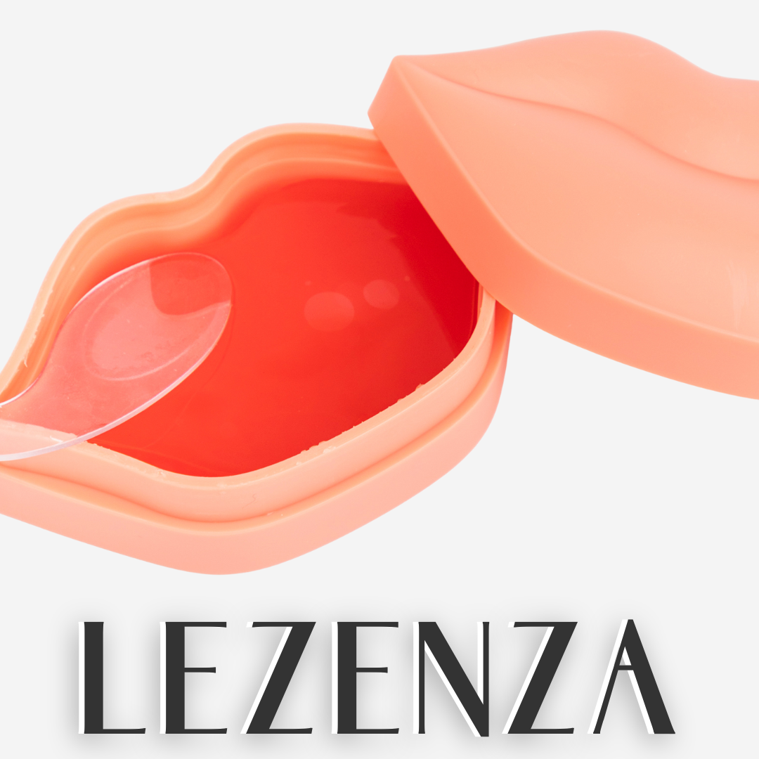 💋 Máscara Labial Hidratante Bold Red Lezenza – Pack x22 Hydrogel