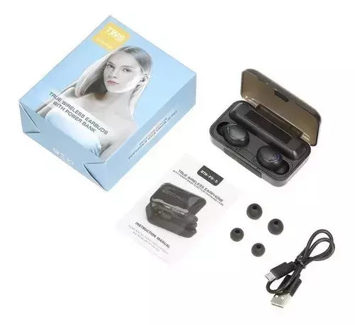 🎧 Auriculares Inalámbricos F9 TWS con Power Bank
