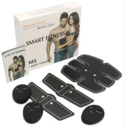 Tonificador Muscular EMS 3 en 1 – Estimulador Abdominal para Brazos, Piernas y Abdomen | 10 Modos y 20 Intensidades